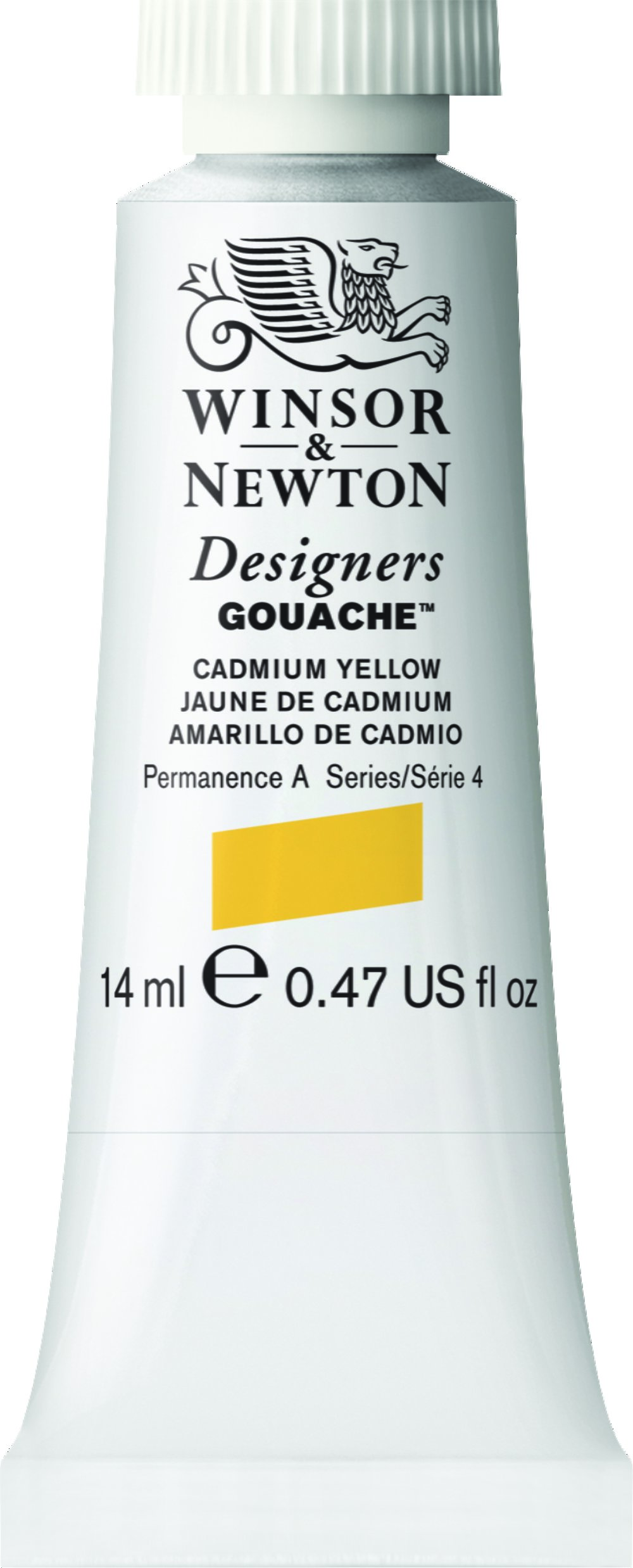 Image of Gouachefärg Winsor & Newton 14ml  Cadmium Yellow 108 (3F) S4 605108 884955089101