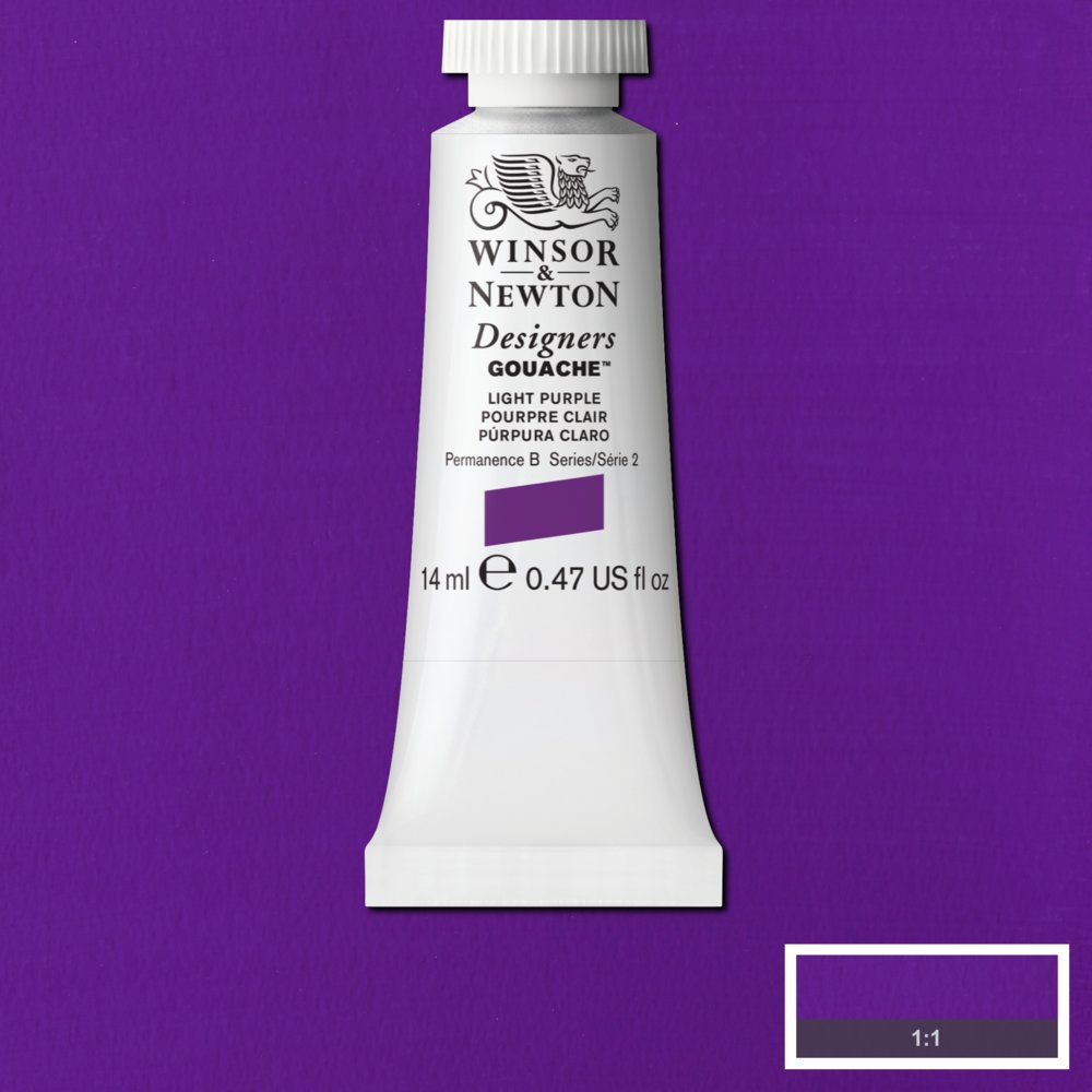 Image of Gouachefärg Winsor & Newton 14ml  Light purple    360 (3F) S2 605360 884955089163