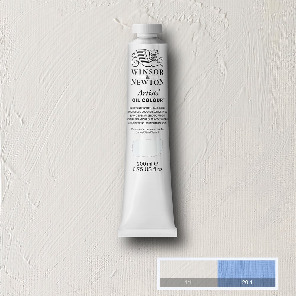 Image of Oljefärg Winsor & Newton Artist 200ml Underpainting White 674 S1 3737674 884955089378