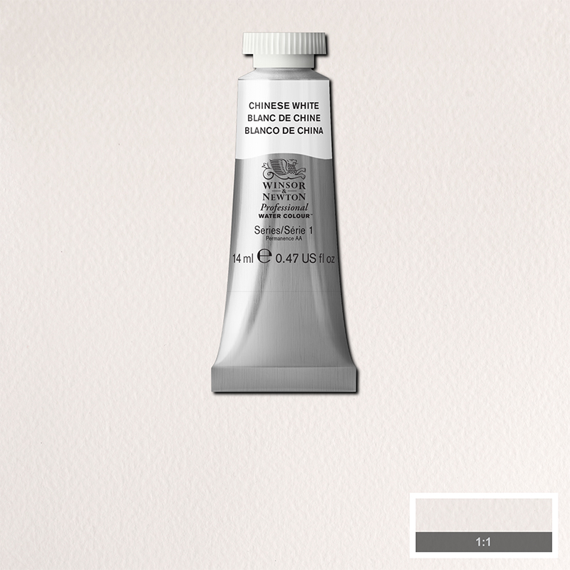 Image of Akvarellfärg Winsor & Newton Prof. 14ml  Perm chinese white 150 (3F) S1 105150 884955089637
