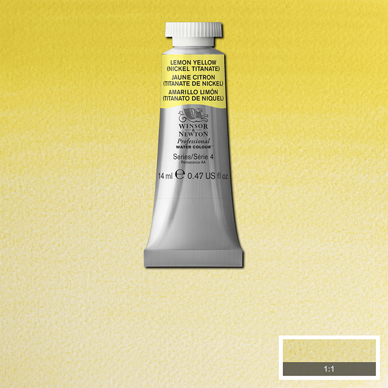 Image of Akvarellfärg Winsor & Newton Prof. 14ml  Lemon yellow hue 347 (3F) S4 105347 884955089682