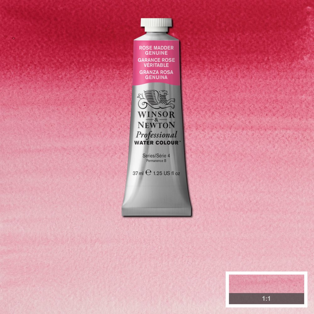 Image of Akvarellfärg Winsor & Newton Prof. 37ml  Rose madder geniune 587 (3F) S4 114587 884955089729