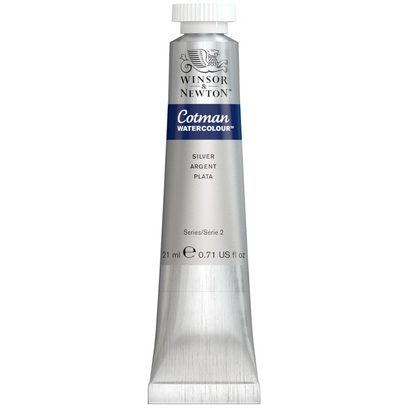 Image of Akvarellfärg Cotman 21ml Silver 0308617 884955090565