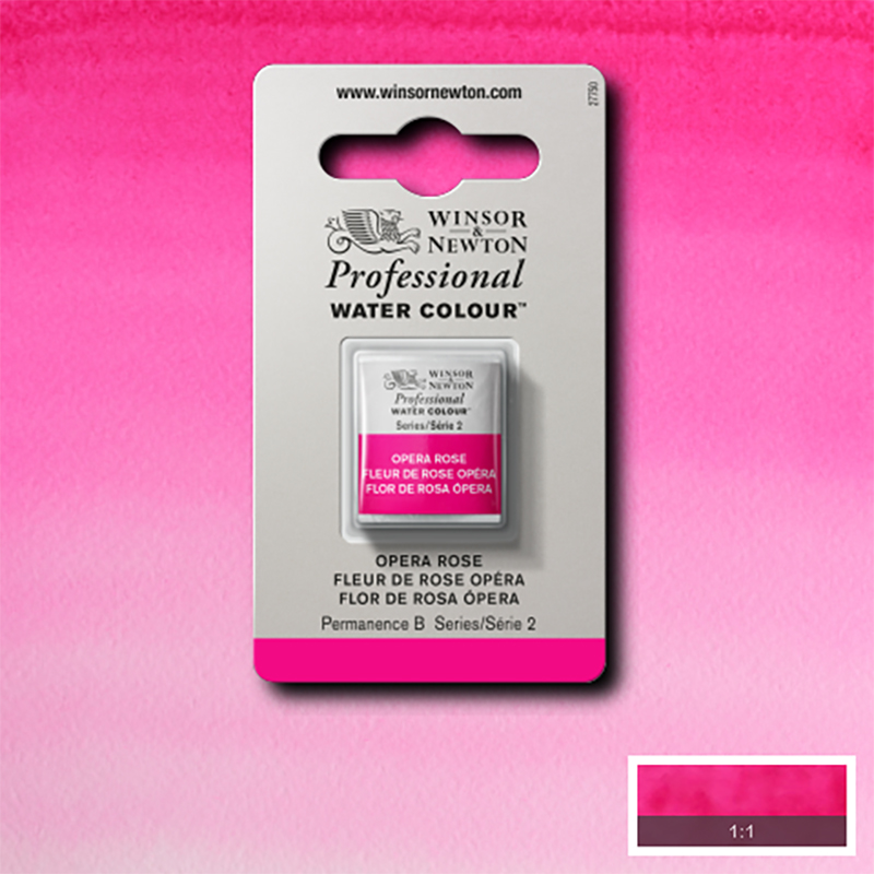 Image of Akvarellfärg Winsor & Newton Prof. 1/2-kopp  Opera Rose  448 S2 101448 884955093375