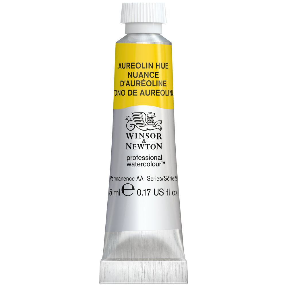 Image of Akvarellfärg Winsor & Newton Prof. 5ml Aureolin Hue 417 (3F) S2 102417 884955095157