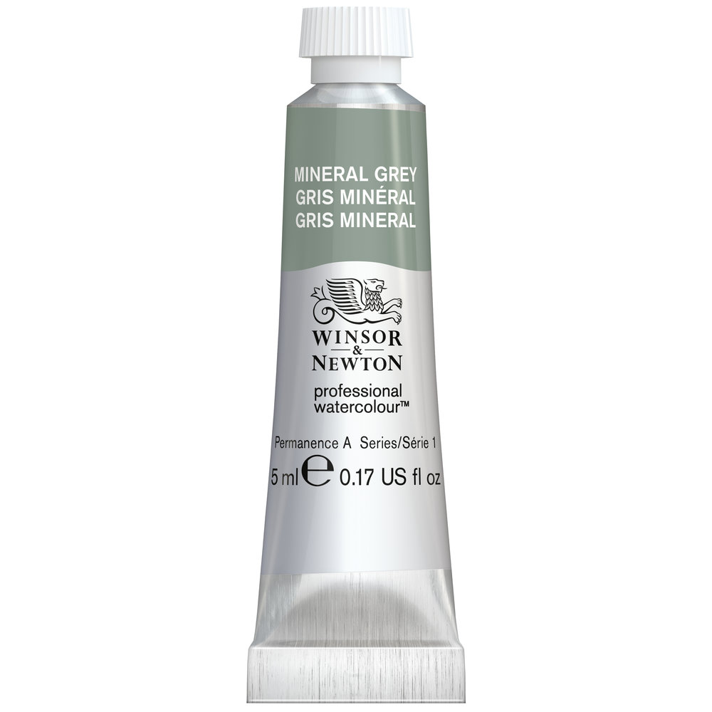 Image of Akvarellfärg Winsor & Newton Prof. 5ml Mineral Grey 427 (3F) S1 102427 884955095218