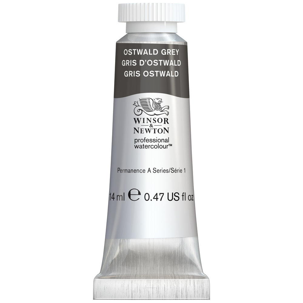 Image of Akvarellfärg Winsor & Newton Prof. 14ml Ostwald Grey 428 (3F) S1 105428 884955095287