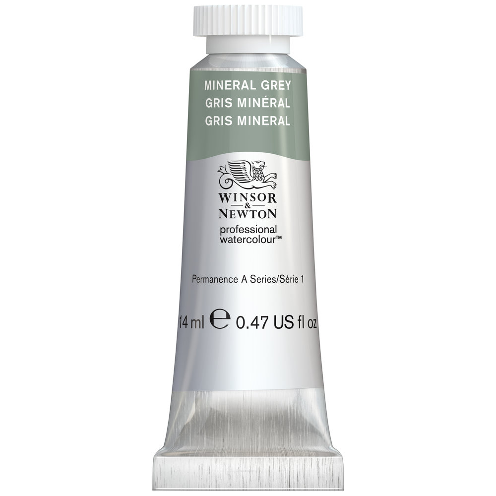 Image of Akvarellfärg Winsor & Newton Prof. 14ml Mineral Grey 427 (3F) S1 105427 884955095294