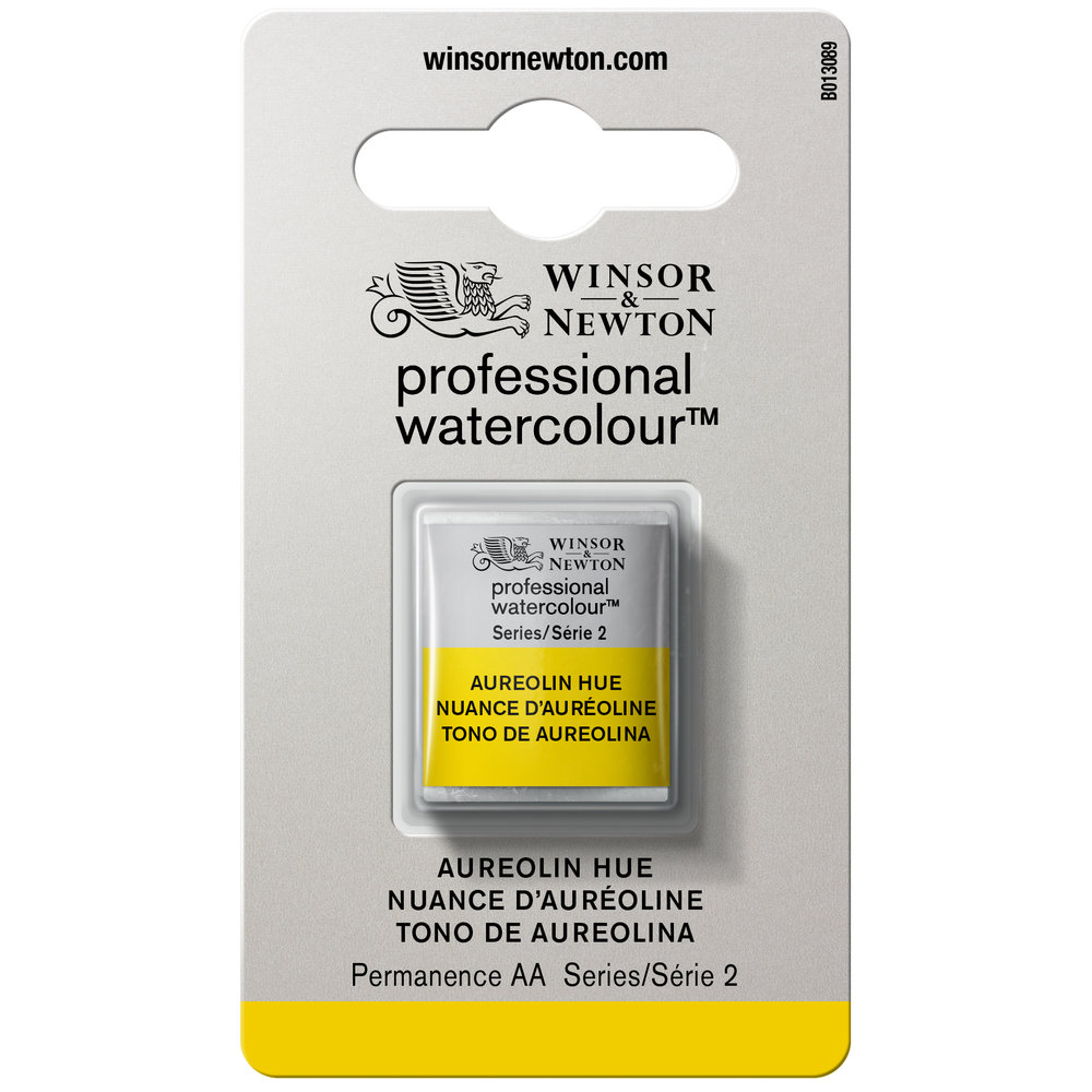 Image of Akvarellfärg Winsor & Newton Prof. 1/2-kopp Aureolin Hue 417 S2 101417 884955095324