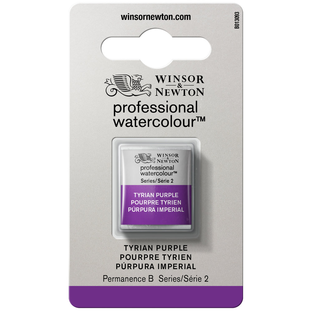 Image of Akvarellfärg Winsor & Newton Prof. 1/2-kopp Tyrian Purple 419 S2 101419 884955095348