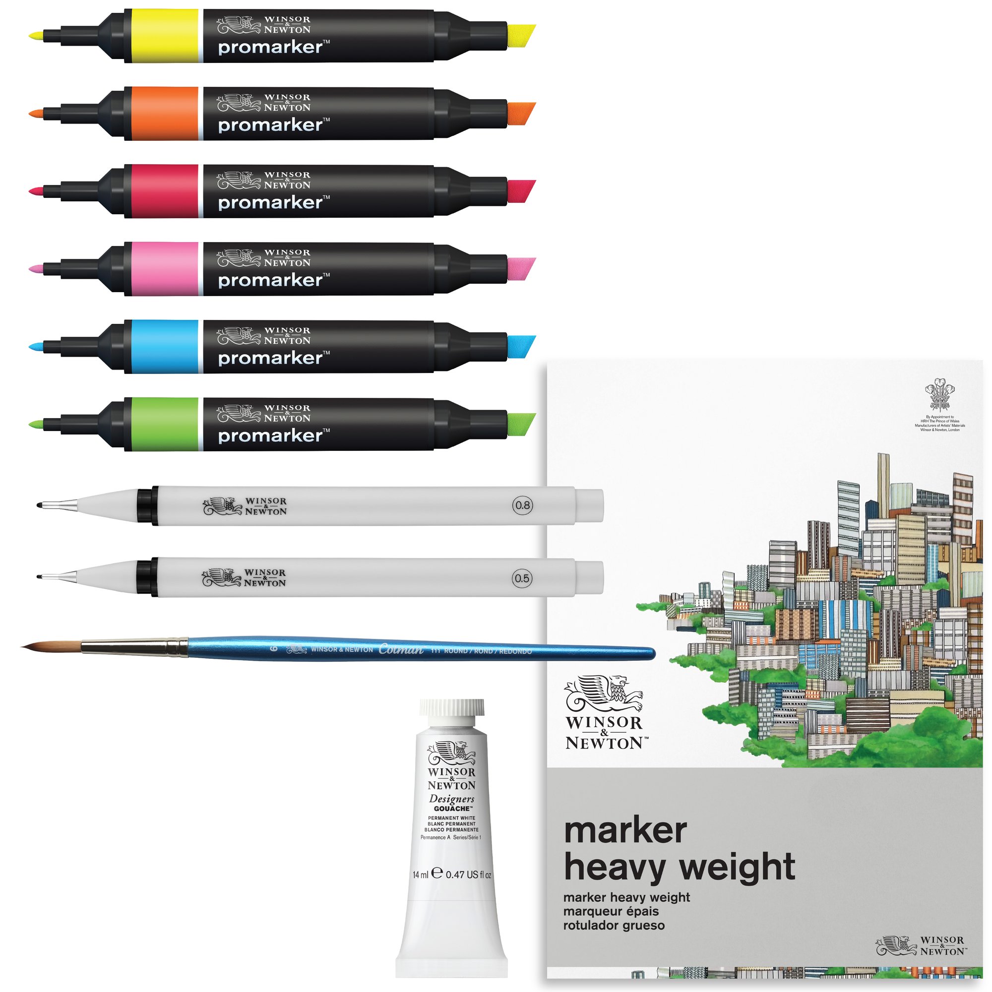 Image of MANGA SET Winsor & Newton GRAPHIC ART 0290197 884955097823
