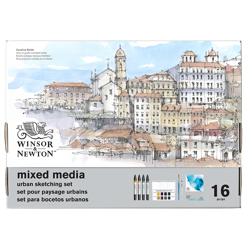 Image of MIXED MEDIA SET Winsor & Newton- URBAN SKETCHING 290200 884955099247