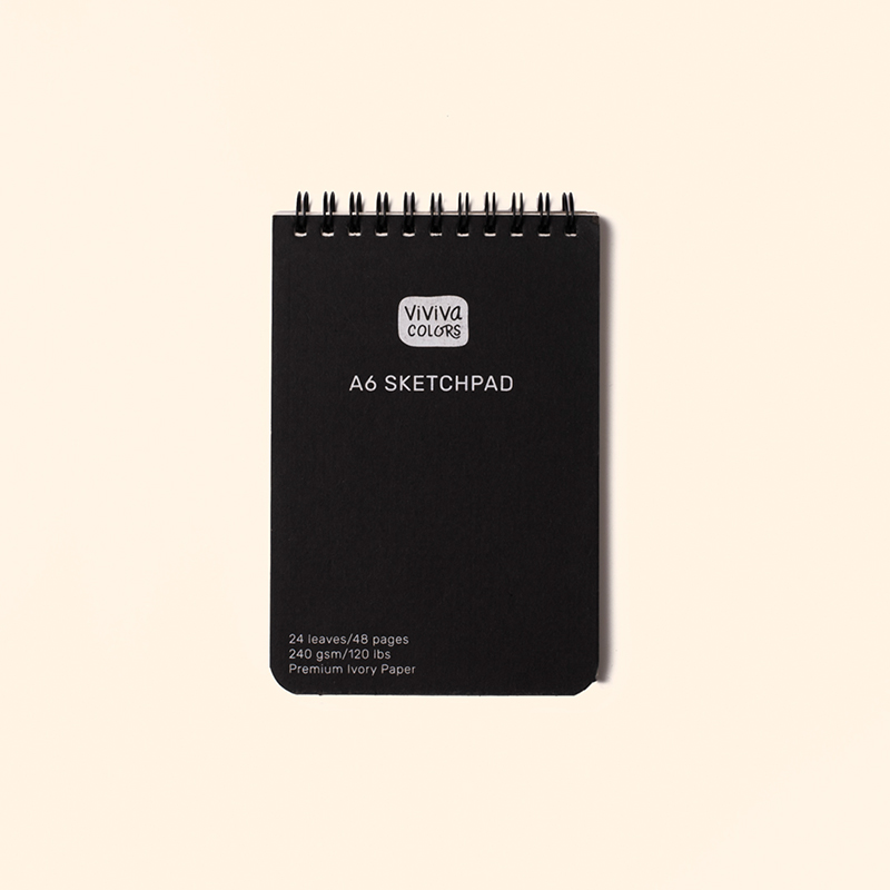 Image of Viviva Watercolor Sketchpad A6 276056 8906132760565